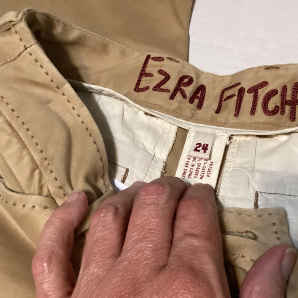 Ezra Fitch Pants Low Rise Flare Hippie Bohemian Women’s SZ 24”W 32L - Picture 4 of 9